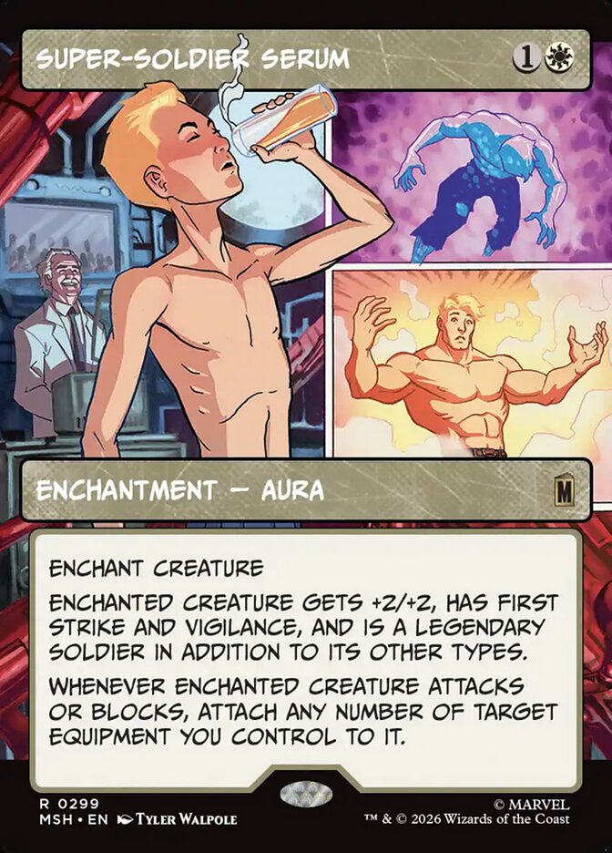 Super-Soldier Serum - carta Magic The Gathering