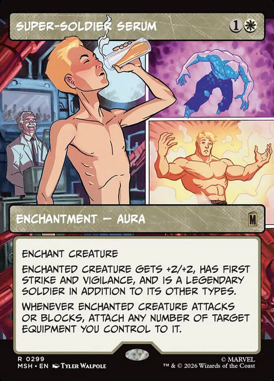 Super-Soldier Serum - carta Magic The Gathering