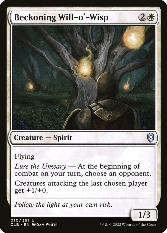 Beckoning Will-o'-Wisp - CLB-010-NF-STD