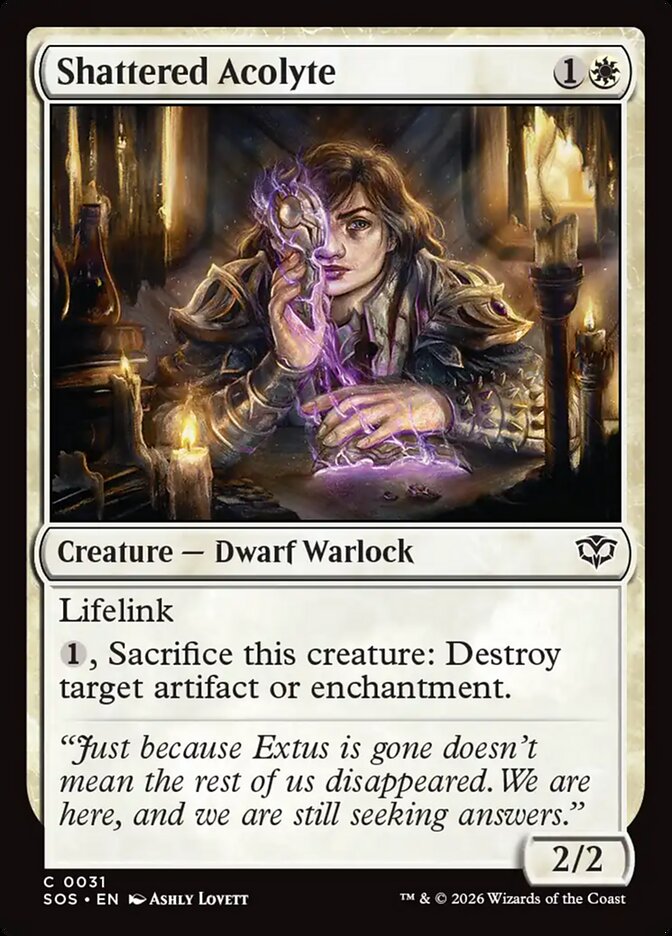Shattered Acolyte - carta Magic The Gathering