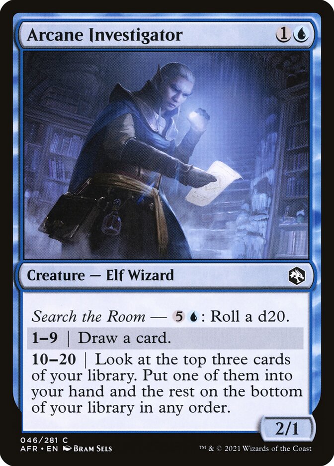 Arcane Investigator - carta Magic The Gathering