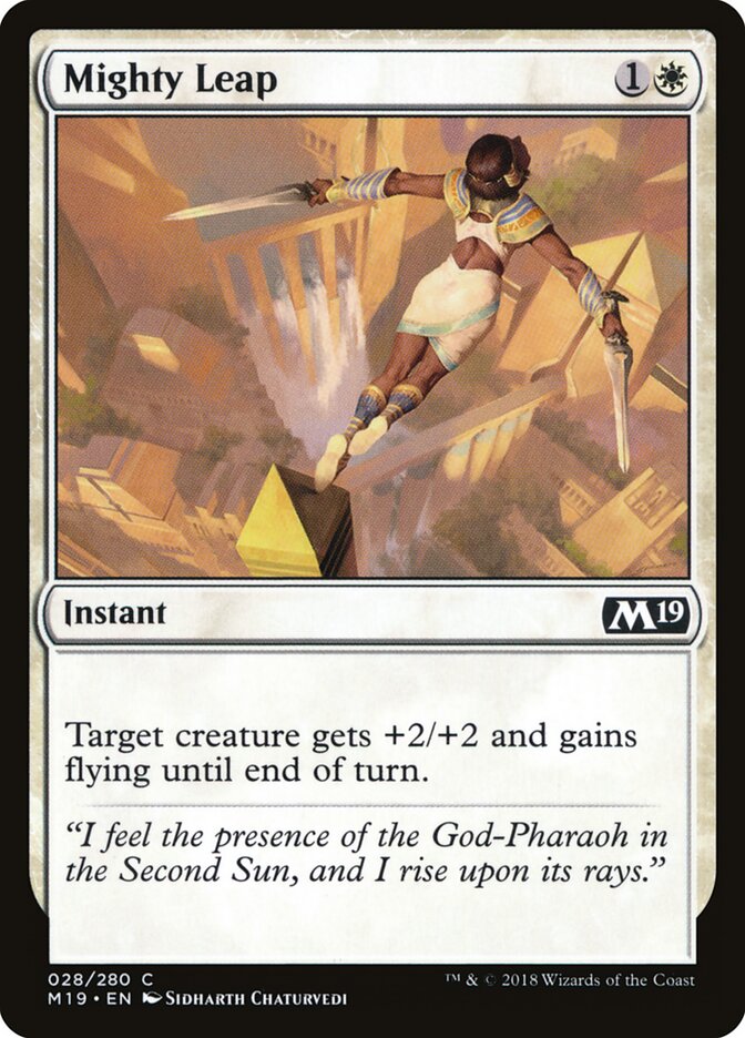 Mighty Leap - carta Magic The Gathering