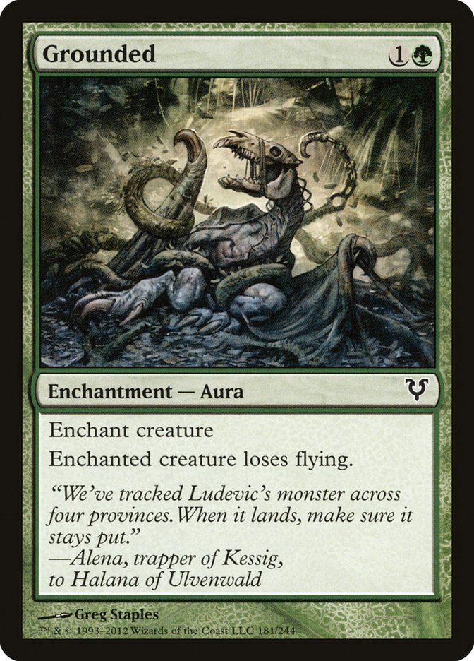 Grounded - carta Magic The Gathering