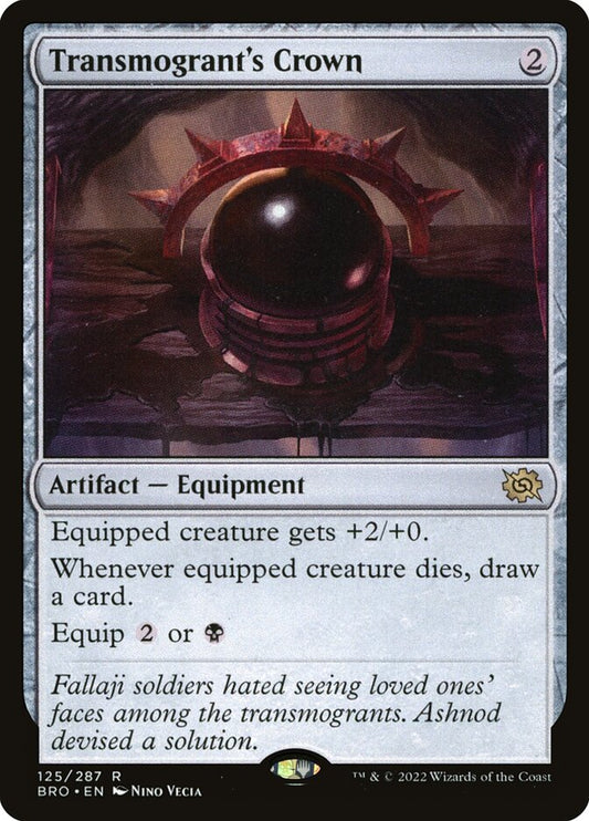 Transmogrant's Crown - carta Magic The Gathering