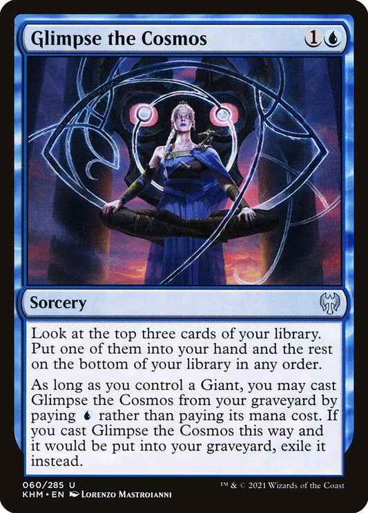 Glimpse the Cosmos - carta Magic The Gathering