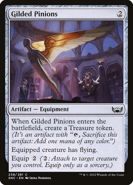 Gilded Pinions - carta Magic The Gathering