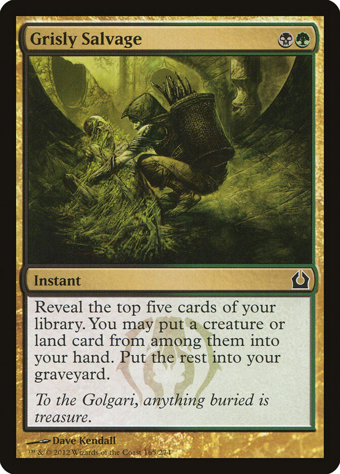 Grisly Salvage - carta Magic The Gathering
