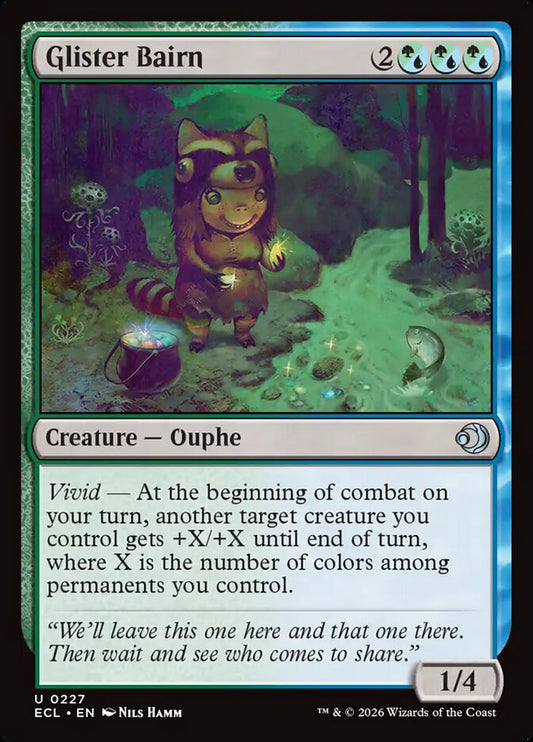 Glister Bairn - carta Magic The Gathering