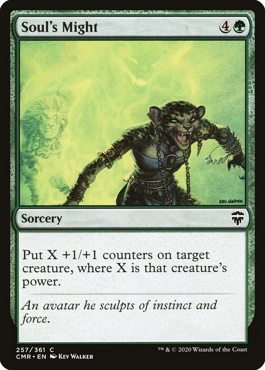 Soul's Might - carta Magic The Gathering