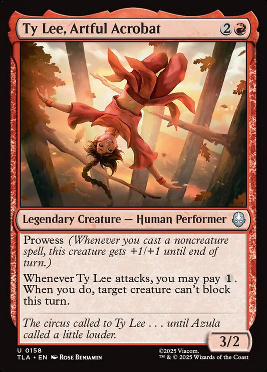 Ty Lee, Artful Acrobat - TLA-158-NF-LDG-UNI