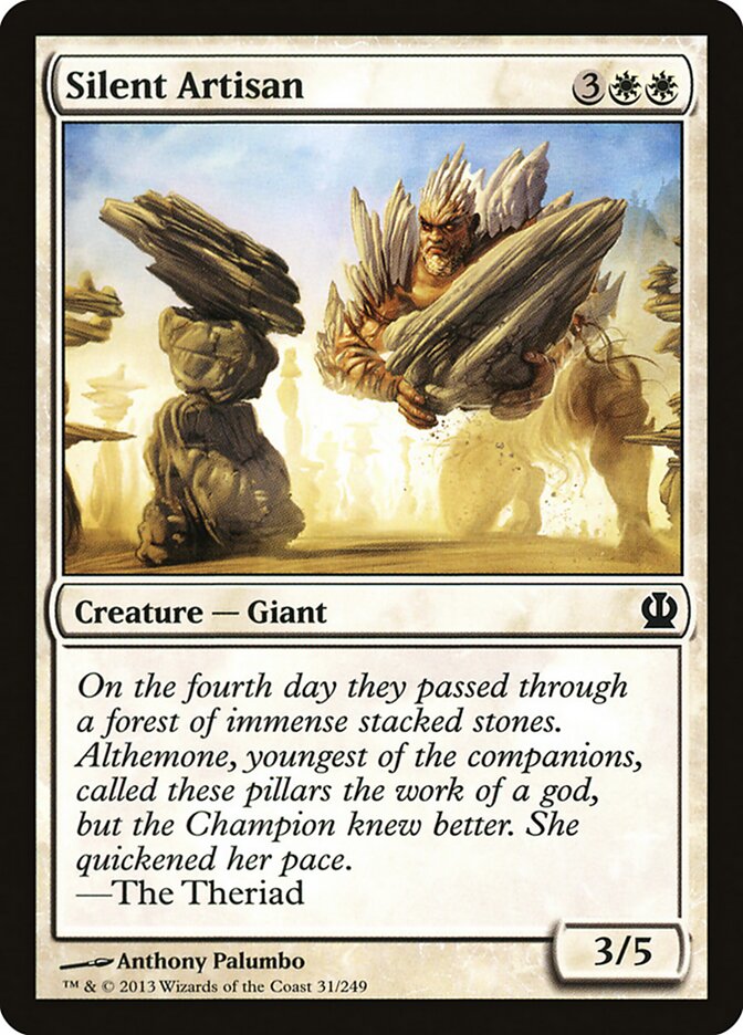 Silent Artisan - carta Magic The Gathering