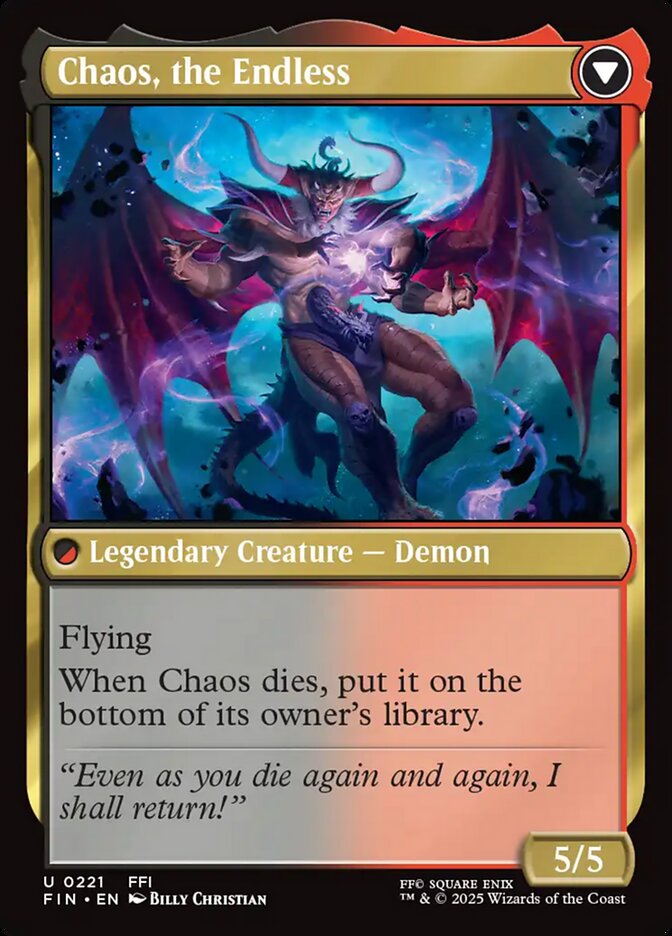 Chaos, the Endless - carta Magic The Gathering