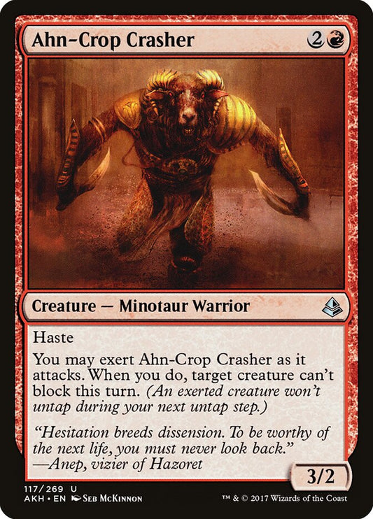 Ahn-Crop Crasher - carta Magic The Gathering