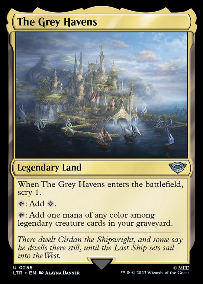 The Grey Havens - carta Magic The Gathering
