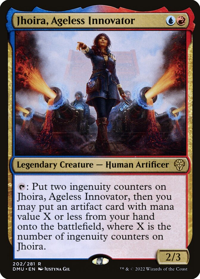 Jhoira, Ageless Innovator - carta Magic The Gathering