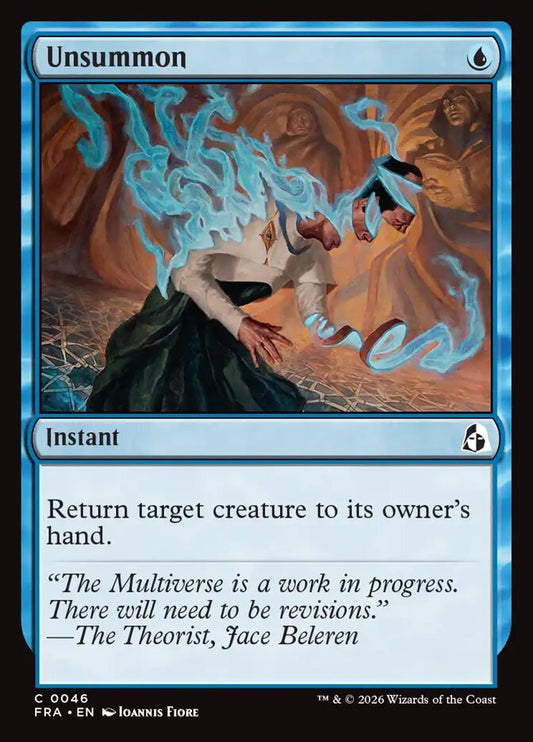 Unsummon - carta Magic The Gathering
