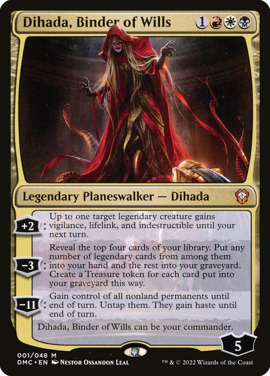 Dihada, Binder of Wills - DMC-001-F-STD