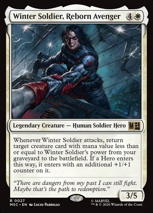 Winter Soldier, Reborn Avenger - carta Magic The Gathering