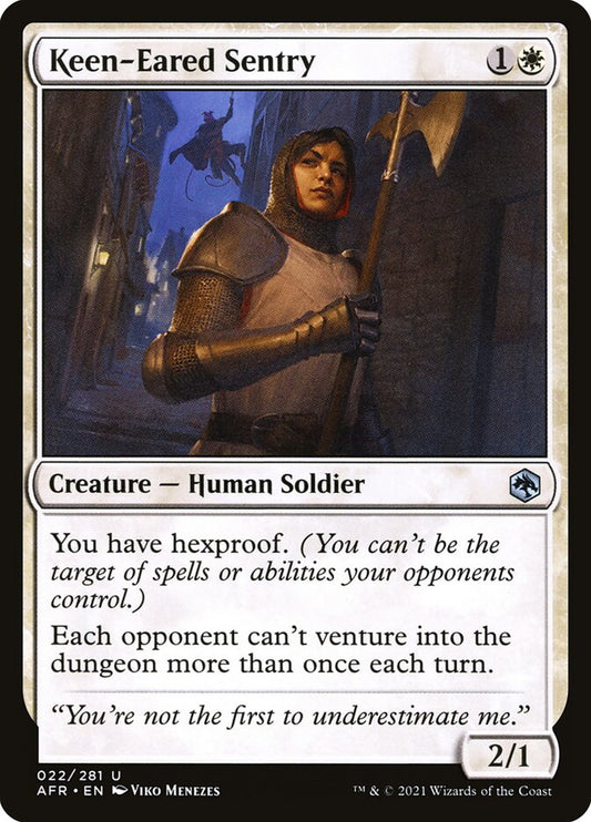 Keen-Eared Sentry - carta Magic The Gathering