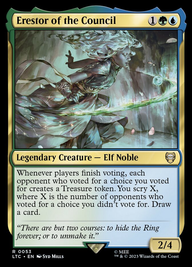 Erestor of the Council - carta Magic The Gathering