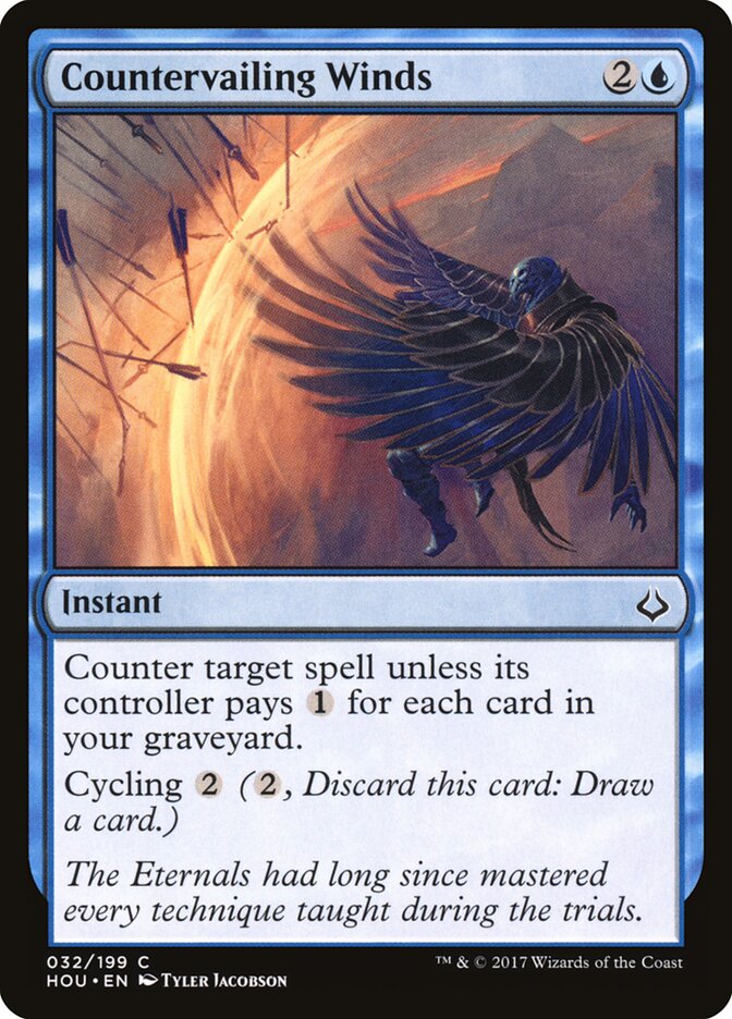 Countervailing Winds - carta Magic The Gathering