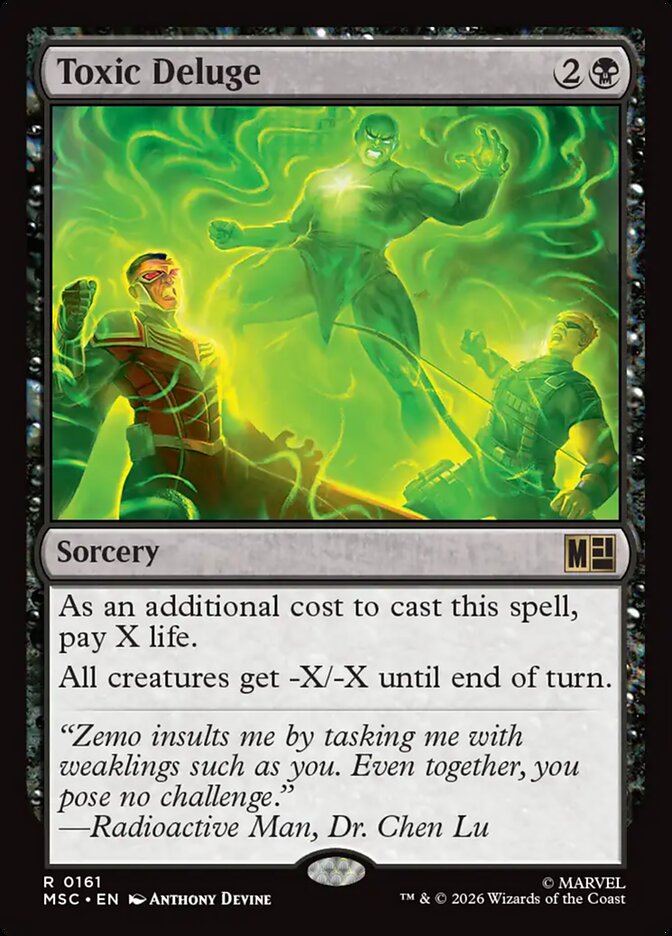 Toxic Deluge - carta Magic The Gathering