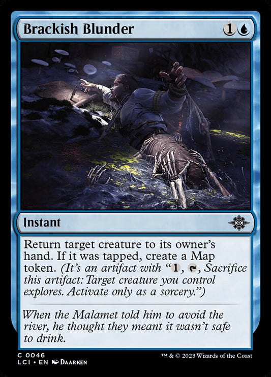Brackish Blunder - carta Magic The Gathering