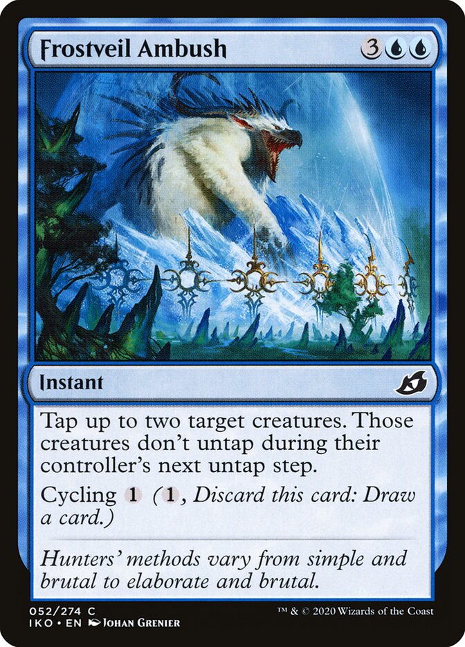 Frostveil Ambush - carta Magic The Gathering