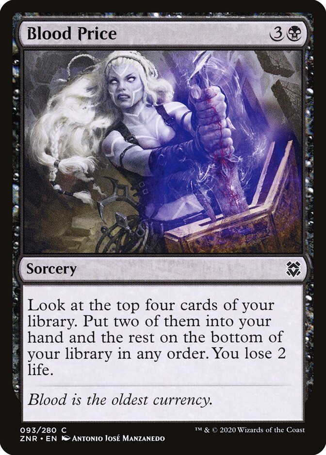 Blood Price - carta Magic The Gathering