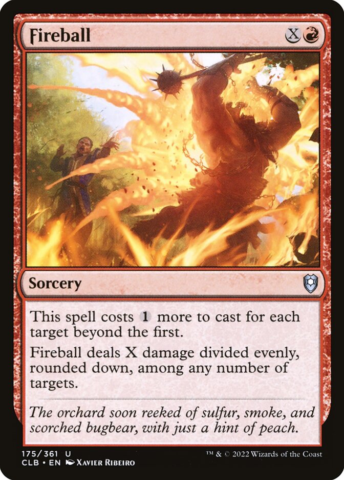 Fireball - carta Magic The Gathering