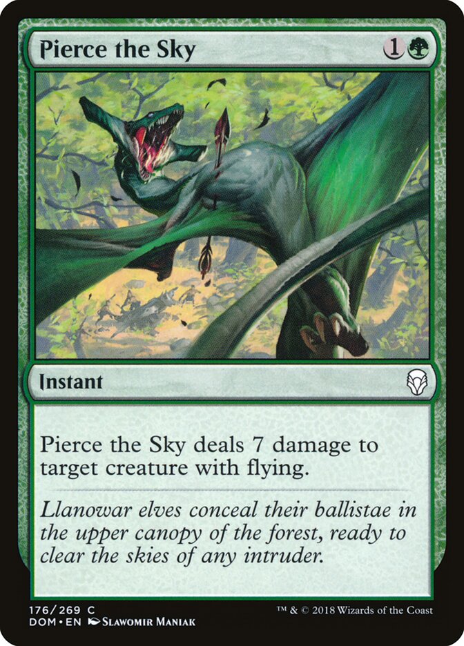 Pierce the Sky - carta Magic The Gathering