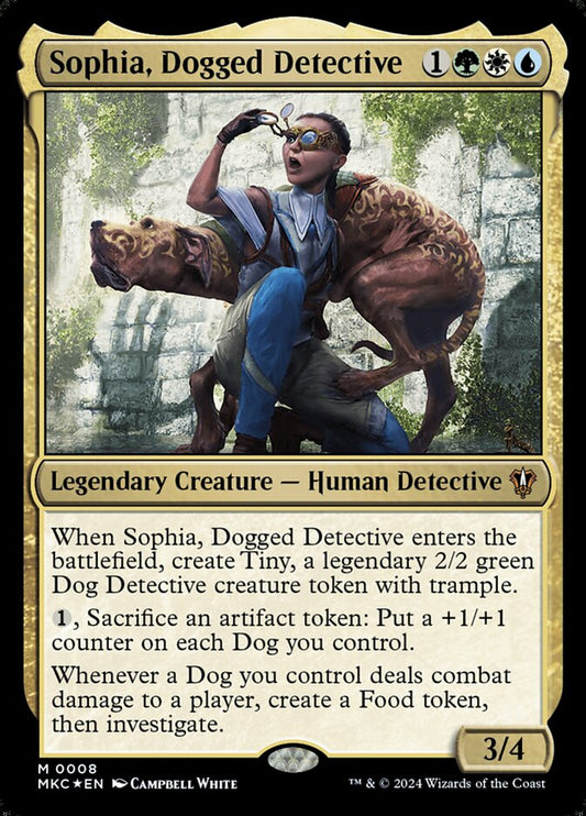 Sophia, Dogged Detective - MKC-008-F-LDG