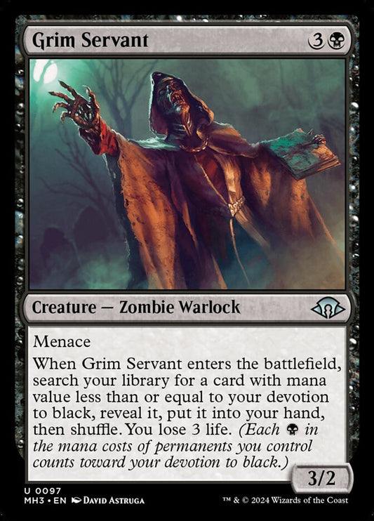 Grim Servant - carta Magic The Gathering