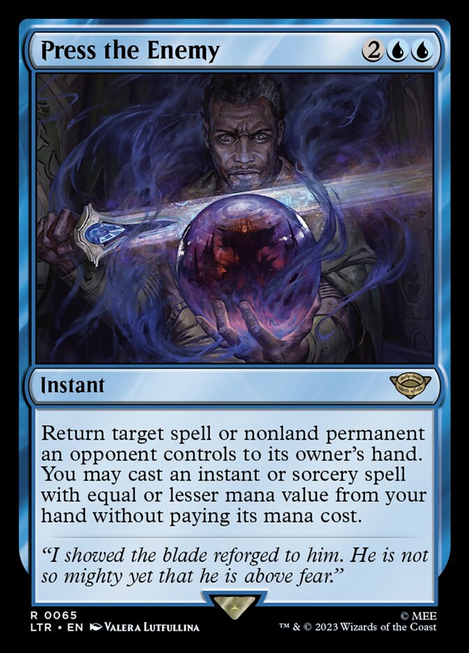 Press the Enemy - carta Magic The Gathering