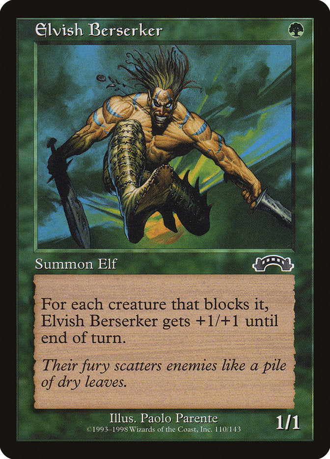 Elvish Berserker - carta Magic The Gathering