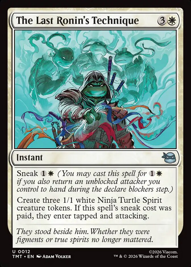 The Last Ronin's Technique - carta Magic The Gathering