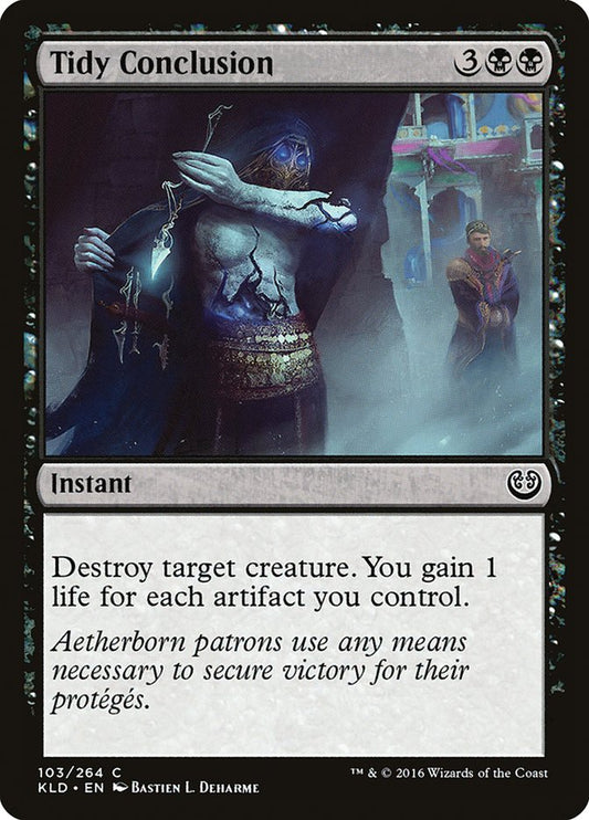 Tidy Conclusion - carta Magic The Gathering