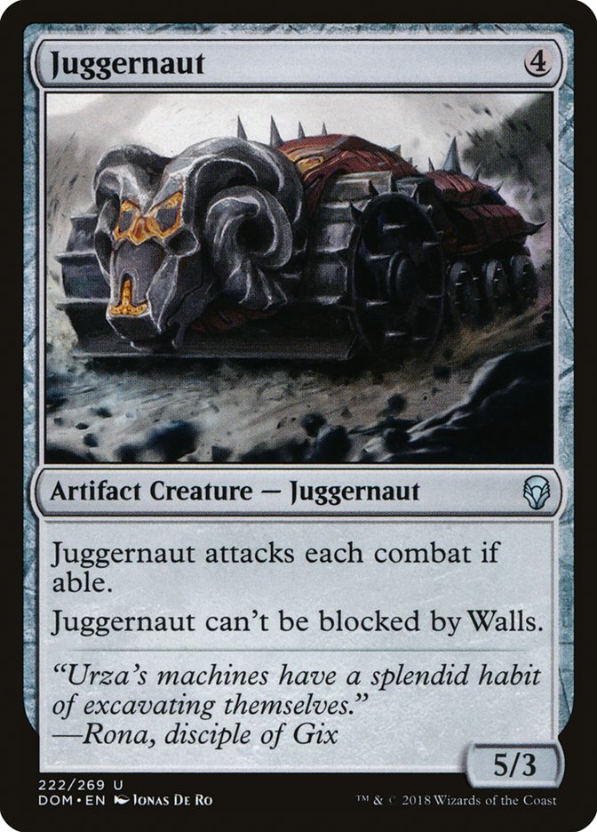 Juggernaut - carta Magic The Gathering
