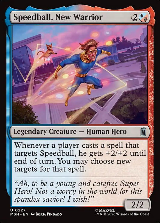 Speedball, New Warrior - carta Magic The Gathering