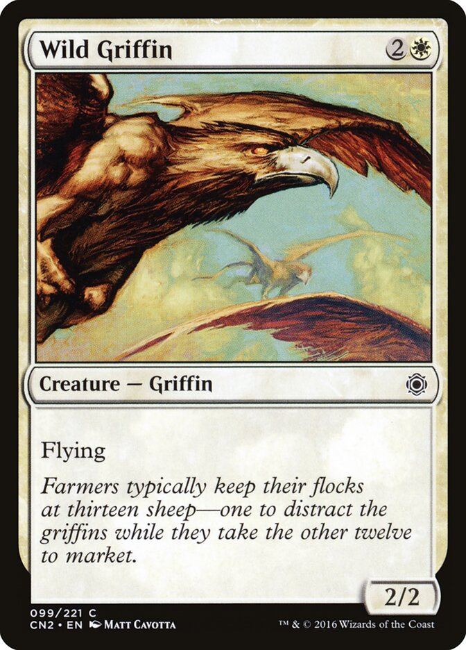 Wild Griffin - carta Magic The Gathering