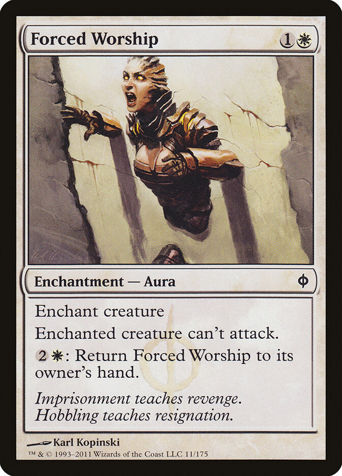Forced Worship - carta Magic The Gathering