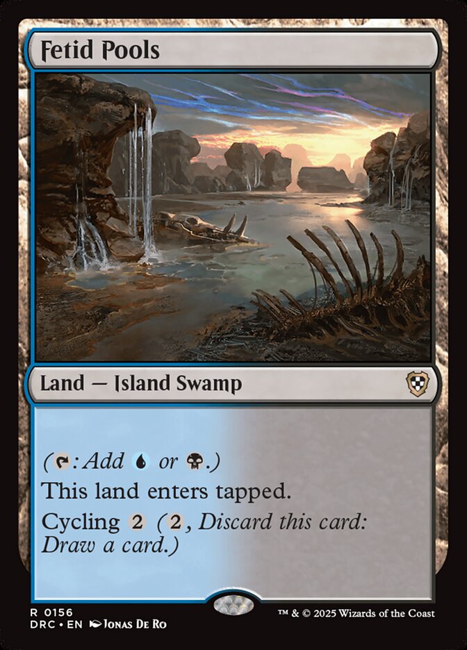 Fetid Pools - carta Magic The Gathering