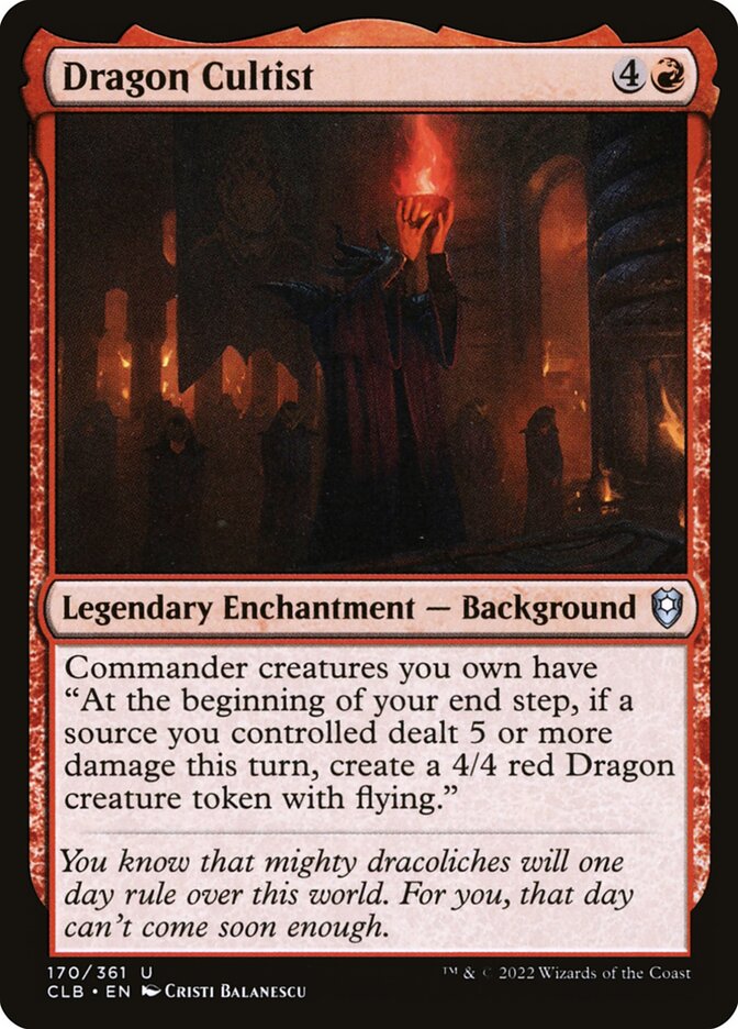 Dragon Cultist - carta Magic The Gathering