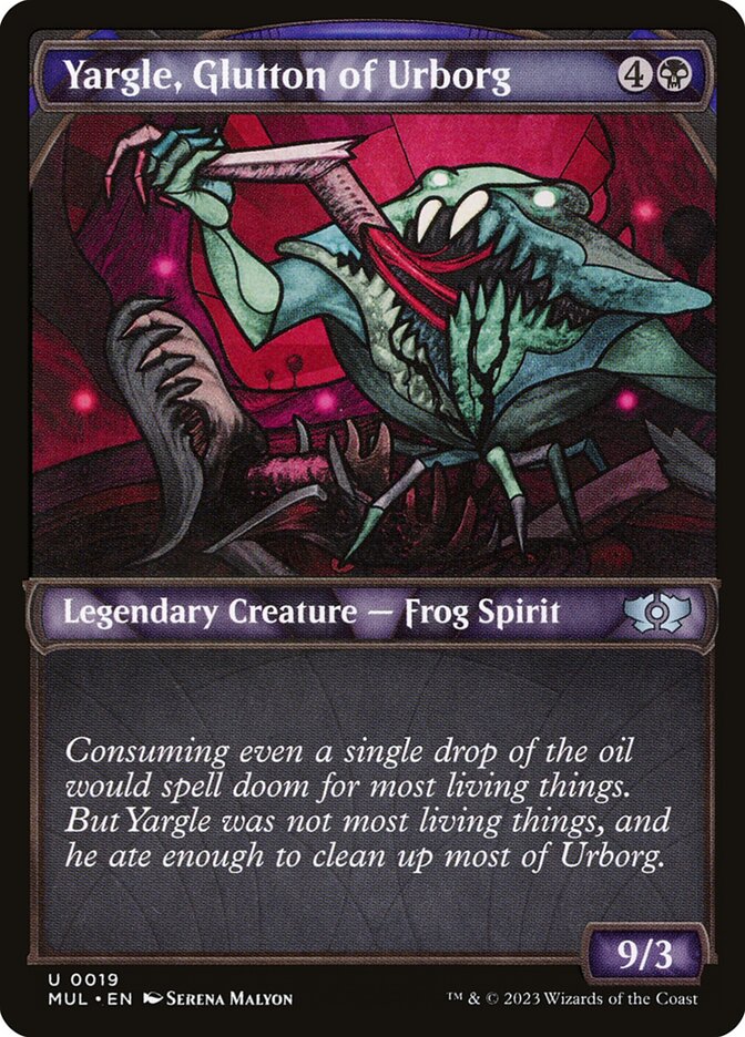 Yargle, Glutton of Urborg - carta Magic The Gathering