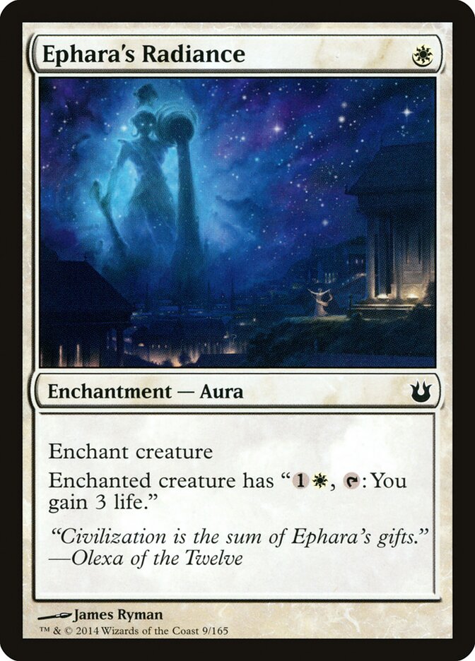 Ephara's Radiance - carta Magic The Gathering