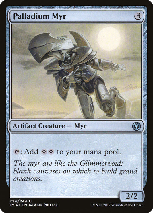 Palladium Myr - carta Magic The Gathering