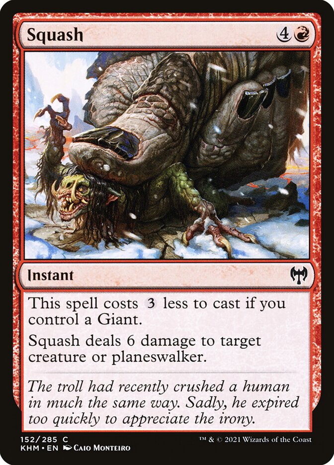 Squash - carta Magic The Gathering