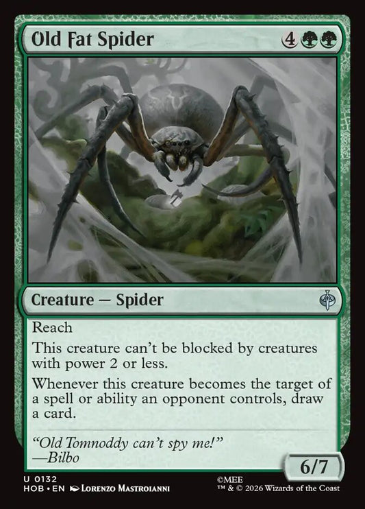 Old Fat Spider - carta Magic The Gathering