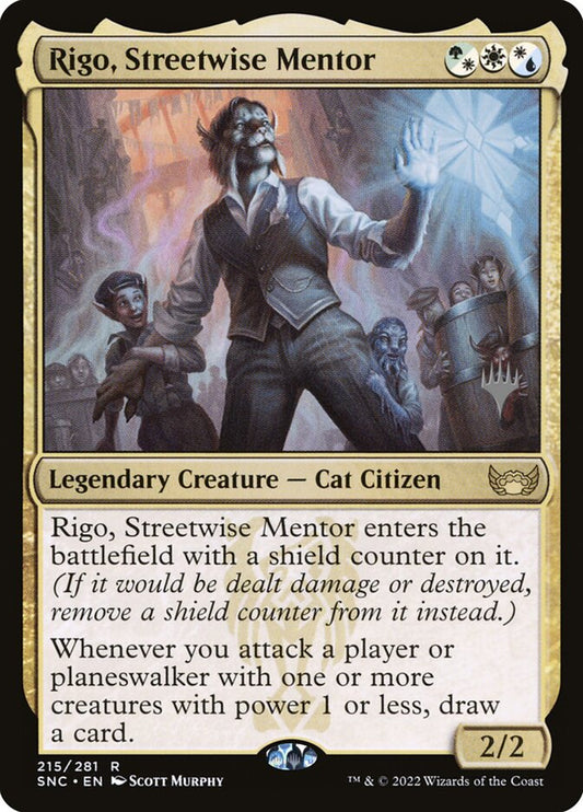 Rigo, Streetwise Mentor - carta Magic The Gathering