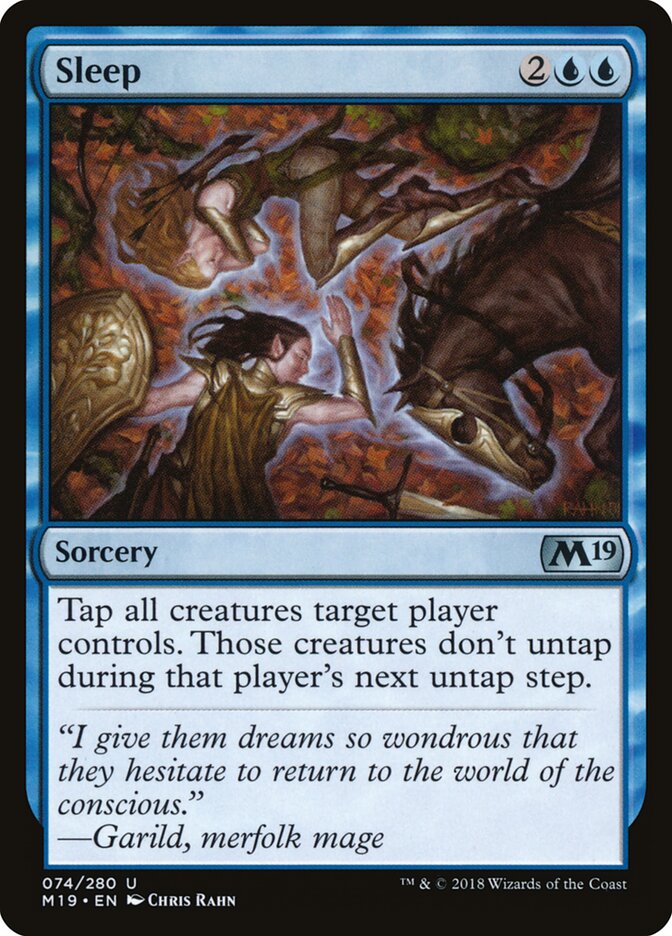 Sleep - carta Magic The Gathering